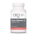 Groupe de recherche sur l'allergie Supplément de vitamine C pure - acide ascorbique, 1000 mg de vitamine C organique, haute puissance, sans tampon, acidité légère, capsules végétariennes - 100 Compte