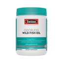 Swisse Wild Fish Oil Omega 3 Suppléments pour les femmes et les hommes 1000 mg Softgels EPA DHA Suppléments à l'huile de poisson - Aide à soutenir la santé du cerveau, des yeux et du cœur EPA 400 Softgel Pills