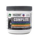 Dogzymes Complete - Probiotika, Präbiotika, Glucosamin, Chondroitin, MSM und Hyaluronsäure, komplette Haut- und Mantelpflege (8 Unze)