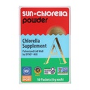 Sun Chlorella Powder Green Algae Superfood Supplément soutient le mieux-être du corps entier Immune Defense, Gut Health & Natural Energy Boost - Chlorophylle, B12, Protéines - Non-OGM - 10 portions