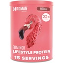 BIRDMAN Fitmingo Poudre de protéines végétales avec Inositol, collagènes, acide hyaluronique et vitamines.