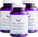 Relumines L-Glutathione Complex 1650mg - Antioxidans-Unterstützung mit Alpha Lipoic Acid, NAC, L-Methionin, Vitamin E, Hautgesundheitsergänzung, Made in USA - 90 Vegetarische Kapseln x 3 Flaschen