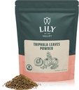 LILY OF THE VALLEY Triphala Powder - Mix of Amla, Haritaki & Bibhitaki - Aus Indien stammend - Herbal Adaptogen Superfood - Vegan & Glutenfrei (16oz, 453g)- Paket May Vary