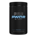 PWDRS PreWorkout Powder, All Natural Pre Workout for Energy, Pump, Endurance & Strength, with Caffeine (Frostbite)