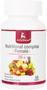 Multivitamine quotidienne pour femmes - Multivitamines multiminérales et multivitamines complètes avec vitamine A, C, D, E et complexe B, zinc et autres vitamines pour l'immunité, l'énergie, les cheveux, la peau et les ongles - 60 comprimés