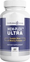 Mem-Plex Ultra, supplément de soutien à la mémoire naturelle avec sérine de Phosphatidyl, extrait de Bacopa Monniera et extrait de café entier neurofactor, 60 capsules