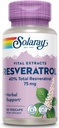 SOLARAY garantie puissance resvératrol, Veg Cap (Btl-Plastique) 75mg.60ct