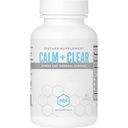 NBI Calm + Clear Mood and Focus Support | Natural Stress and Adrenal Support with Magnesium, GABA, Ashwagandha, L-Theanine, Glycine, Bacopa, Skullcap, and Hops Powder | 60 Count Capsules