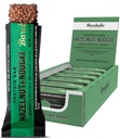 Barebells Protein Bars Hazelnut & Nougat - 12 Count, 1.9oz Bars - Protein Snacks mit 20g High Protein - Schokoladenprotein Bar mit 1g Gesamtzucker - On The Go Protein Snack & Breakfast Bars