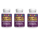 7 Lights Temple Cleanse|3-Pack Special, Magnesium, Oxygen-Based Colon Cleanse Detox, lindert die okziale Verstopfung ohne Gas oder Bloating, Body Detox und Cleanse für Damen und Herren