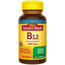 Nature faite extra force vitamine B12 2500 mcg, complément alimentaire pour le métabolisme énergétique, 60 comprimés, 60 jours d'approvisionnement