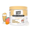 Wonderbelly Bloat Gas Relief Extra Strength Comprimés à mâcher avec 125 mg de Siméthicone Pas de talc ou de smoothie à la mangue de teinture 35 Compte