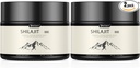 Shilajit Himalayan Organic Shilajit Resin Supplyment with Organic Ayurvedic Blend in High Potency for Energy, Strength Boost&Immune Support for Men and Women(50 Grams,2 Pack)