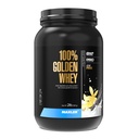 Maxler 100% Golden Whey Protein - 24g de protéines par portion - Poudre de protéines de lactosérum pour pré-entraînement - Mélange d'hydrolysat de concentré de lactosérum à absorption rapide - Protéine de vanille française 2lb