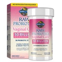 Jardin de la vie Probiotiques crus Soins vaginaux - 50 milliards CFU - 38 souches probiotiques - soutient la santé vaginale et urinaire - Étagère stable - 30 capsules végétariennes