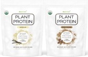Pure Food: Poudre de protéines à base de plantes avec des probiotiques biologique, propre, tout naturel, végétalien, végétalien, complément alimentaire complet Superfood sans additifs