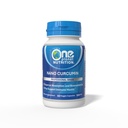 One Planet Nutrition Nano Curcumin 500 mg Veggie Kapseln (60 Portionen), Nano für hohe Absorption, unterstützt Gesamt-Wellness, Non-GMO, Vegan, Gluten-Free