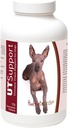 Denrées saines Xoloitzcuintli Cranberry Chewables - UT Support - Efficace pour aider à combattre les bactéries nuisibles et prévenir l'infection chez le chien - 75 Comte