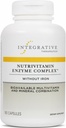 Integrative Therapie NutriVitamin Enzyme Complex - Multivitamin-Ergänzung für Antioxidantienunterstützung* - Verdauungsenzyme mit essentiellen Nährstoffen - Dairy-Free - 180 Kapseln (60 Servietten)