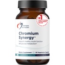 Designs for Health Chromium Synergy - Supplément de chélate de chrome nicotiné sans OGM avec Vanadium, Vitamine D, Manganèse, Zinc + Taurine - Cinnamon Powder Base (90 Capsules)