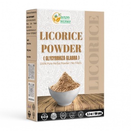 Kräuter Botanica Licorice Pulver 100% reines & natürliches Licorice Wurzelpulver für Kräutertee, Hautpflege, & DIY Schönheit natürliches Licorice Wurzel Ergänzung 5.3 oz reaktionsfähiges Pack