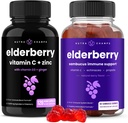 NutraChamps Elderberry Capsules and Gummies Bundle