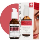 Cliniques avancées Cercle foncé Caféine sous les yeux Sérum pour visage avec hydratant d'acide hyaluronique + peptides