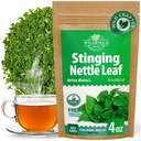 4 oz. Séché Nettle Leaf Tea Ortiga Planta Nettle Herb Bulk Sting Nettle Leaf Herb Tea (Urtica dioica) - 113g Stinging Nettle Leaves Tea ortiga verde te
