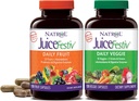 Natrol JuiceFestiv, The Ultimate Fruit and Veggie Super-Food to Support Balanced Nutrition and Overall Well-Being, Plus Antioxidants for Cellular Health, 120 Capsules (2-Count), Up to a 60 Day Supply