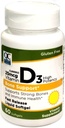 Choix de qualité Haute puissance Vitamine D3 Bone Support et santé immunitaire, facile à avaler Softgel supplément de vitamine 60 Compte bouteille