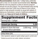 Nature Vitamine A - 10000 UI - 100 Softgels