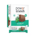 Power Crunch Protein Wafer Bars, High Protein Snacks mit leckerem Geschmack, Schokolade Minze, 1.4 Unze (12 Count)