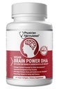 DHA végétalien pour cerveau et prénatal 100% à base d'algue Omega 3 Acides gras essentiels avec NO Carrageenan, NO huile végétale Plus 2500mcg Astaxanthine