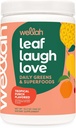 Wellah Leaf, Lachen, Liebe Super Greens Pulver (Tropical Punch) 30 Servierungen - Superfood Supplement Drink Mix