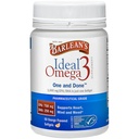 Barlean's Ideal Omega 3 Supplément à l'huile de poisson, 1000 mg de softgels, EPA de qualité pharmaceutique et DHA pour la santé cérébrale, articulaire et cardiaque, Orange Flavor, 60 ct