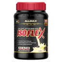 ALLMAX ISOFLEX Isolate de protéines de lactosérum, Vanille - 2 lb - 27 grammes de protéines par scoop - Zéro gras et sucre - 99% Sans lactose - Sans gluten et sans soja - Env. 30 portions