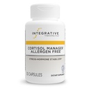 Thérapeutique intégrative Cortisol Manager Allergène sans - Supplément de soutien de santé adrénal pour une réponse au stress sain* - Vegan, non-dairy et sans gluten - 30 capsules (15 portions)
