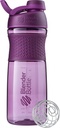 BlenderBottle SportMixer Shaker Bottle Perfekt für Protein Shakes und Pre Workout, 28-Ounce, Plum