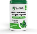 Bioaktive hydrolysierte Collagen Peptide Pulver (90 Servierungen) | Typ I & III mit VERISOL & 18 Aminosäuren | Non-GMO, Gras Fed, Glutenfrei, Keto-Friendly