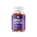 Holen Sie sich die Gold Elderberry Gummis mit Vitamin C & Zink | Immune Support Gummis, Vegan, Gluten-Free | 45 Tage Versorgung