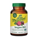 Megafood Vitamine végétalienne B12, supplément de vitamine B avec vitamine B6, B12 Vitamines, et acide folique, soutient la production d'énergie cellulaire, système nerveux santé et fonction cardiovasculaire - 30 comprimés