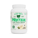 Source de la plante magique noire Protéine 100% végétalienne - Keto, faible teneur en sucre, protéine sans lait - Pré/après entraînement - Crème glacée à la vanille - 20g Protéines - 2 LB