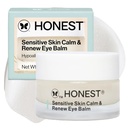 Beauté honnête Peau sensible Calme + Renouveler le baume des yeux hydratant + raffermissant