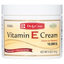 De La Cruz Vitamin E Cream Moisturizer für Gesicht und Hals - Feuchtigkeitsspendende Hautpflege für alle Hauttypen - Made in USA, 4 oz