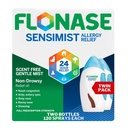 Flonase Sensimist Allergy Relief Nasenspray für Nicht-Drowsy, 24-Stunden Multi-Symptom Allergy Relief – 120 Sprays (Pack von 2)