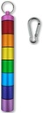 Organisateur de pilules 7 jours, Boîte de médecine portable imperméable,Sécurité médicale, Essentiels de voyage,Dossier de médicaments quotidiens pour les pilules sans effort, multicolores, en alliage d'aluminium