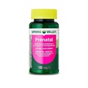 Spring Valley Prenatal Multivitamin/Multimineral für schwangere und stillende Frauen Nahrungsergänzungsmittel Tabletten, 100 Count +Sticker, Dri Store.