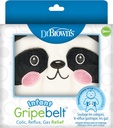 Dr Brown's Infant Gripebelt Heated Belly Band, Soothe Baby's Tummy avec la chaleur douce et la compression, Panda, 0m+