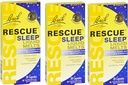 Bach Rescue Melts liquides de sommeil, Capsules dissolvables 28 ea ( Pack de 3 )