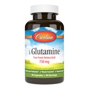 Carlson - L-glutamine, acide amino de forme libre, 750 mg, production de tissus musculaires, 90 capsules